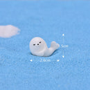 Easter Bunny Decoration Mini Resin Rabbit Craft Miniature Figurine Landscape Model Home Desktop Decor Fairy Garden Decoration