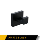 Bagnolux Towel Hooks Robe Hook Coat Hook Stainless Steel Heavy Duty Square Hooks Wall Mounted for Bathroom Kitchen Bedroom