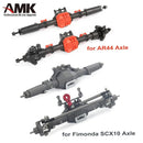 AMK RC Car Metal Bevel Gear 8T/24T/27T/30T/33T,Heavy Duty Overdrive for 1/10 RC Crawler Axial SCX10 II AR44/45 Capra Portal Axle