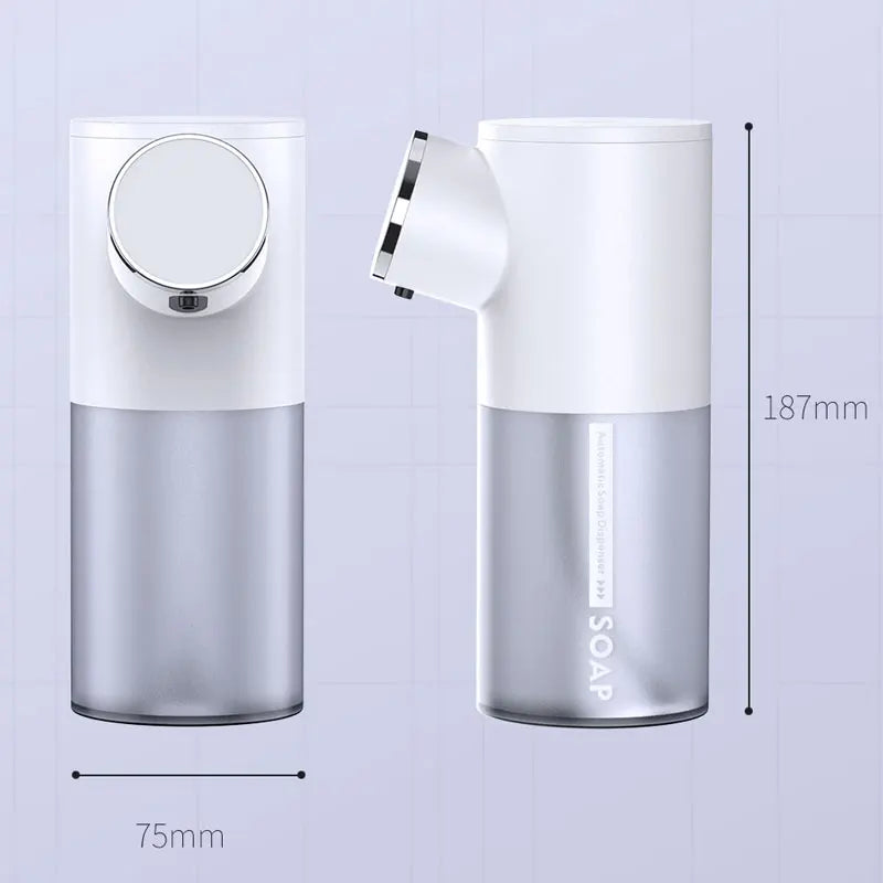 USB Automatic Liquid Soap Dispenser Touchless Sensor Foam Machine with Temperature Display for Bathroom Equipment