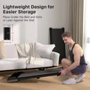 2in1 Powerful 2.5HP Walking Pad Treadmill 15.35*35.43" Belt Walkingpad 300LBS Quiet Portable Under Desk Pad for Home&Office