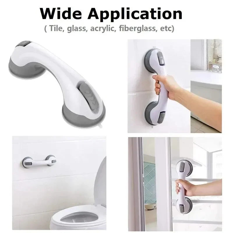 Anti Slip Elderly Safety Helping Handle Shower Handle Support Bathroom Toilet Safe Grab Bar Vacuum Sucker Suction Cup Handrail