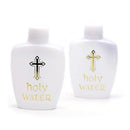 60/100/200ml Easter Plastic Water Bottle Religious Articles Easter Holy Water Bottle With Gold Blocking Logo Holy Water