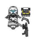 ARC Clone Troopers Building Blocks LUKE Skywalker Mandalorians Boba Fett Palpatine Yoda R2D2 Bricks Action Figures Toys