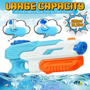 2 PCS Water Guns Summer Soaker Squirt Guns 600CC for kids Boys Girls Adults 2 Pack Outdoor Toy for Swimming Pool Yard Lawn Beach
