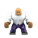 Marvel Action Figure Mini Block Toy, Superhero Hulk Thanos Venom Children's Puzzle Group Building Blocks Toy Handmade Birthday G