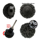 10/21Pcs 2-Inch Strip Discs Stripping Wheel Polishing Wheel with 1 Part holder Grinding Disc for Clean and Remove Paint