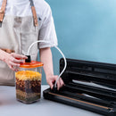 LAIMENG Vacuum Container Plastic Food Storage Container With Lid Damp Proof Large Capacity Kitchen Box for Vacuum Sealer S250