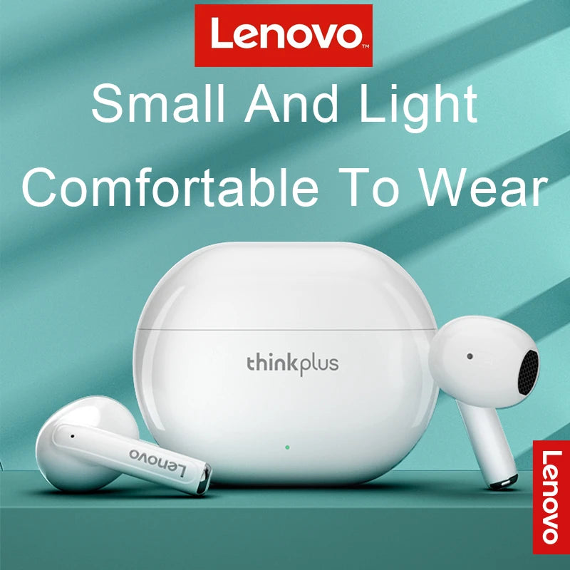 Original Lenovo Wireless Earphones Bluetooth Headphone TWS Headset Waterproof Earbuds Touch Control With Mic For All Phone