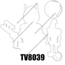 Action Figures Movie accessories Building Blocks Bricks toys TV6107 TV8047 TV8048 TV8049 TV8050 TV8051 TV8052 TV8053 TV8054