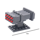 Military MOC Sentry Building Block Soldier Sandbag Fence Cannon Shell Barbed Wire Weapon Rack Training Field Watchtower Toy K018