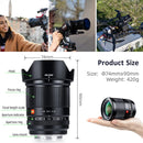 【DO BRASIL】Viltrox 13mm 23mm 33mm 56mm F1.4 Sony E Mount Ultra Wide Angle APS-C AF Lens for Sony E-Mount ZV-E10 a7 a6600