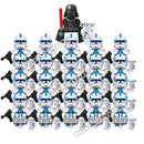 Hot Toys Star Wars 21pcs Republic Commando 501st Building Blocks TV6109 TV6106 Trooper Force 99 Hunter Crosshair Wrecker Brick