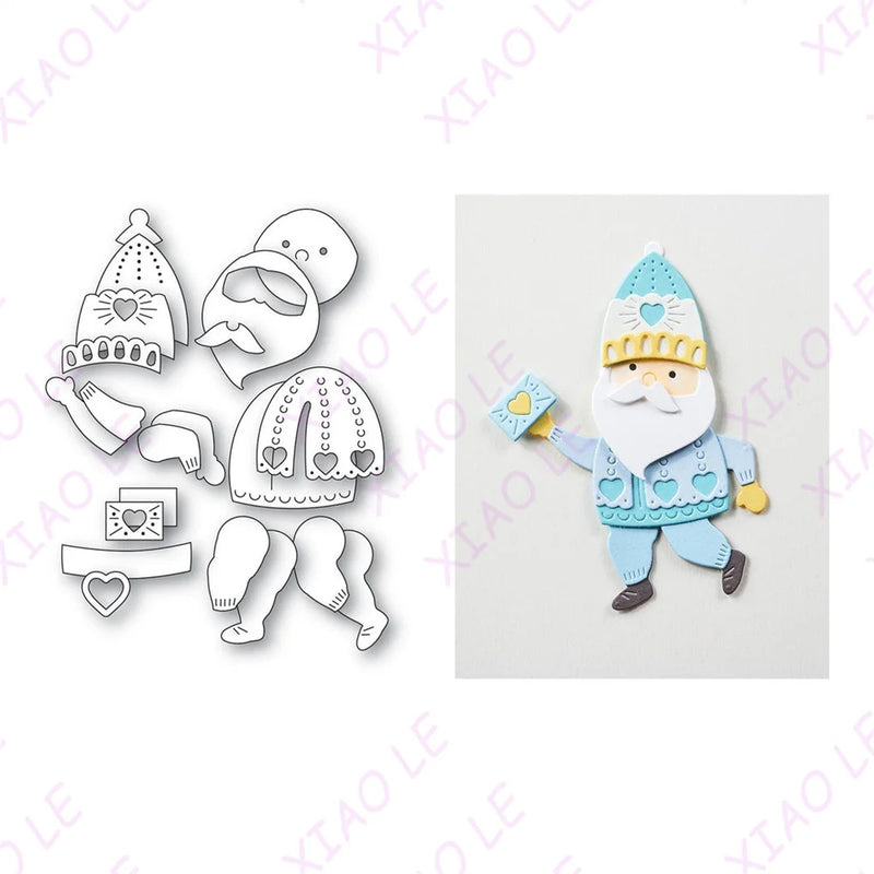 Spring Easter Nordic Basket Metal Cutting Die Scrapbook Embossed Paper Card Album Craft Template Cut Die Stencils New for 2025