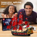 Mould King 13109 Movie Toys The MOC Queen Anne's Revenge Ship Model Assembly Building Block Brick Kids Christmas New Year Gifts
