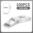 100 pcs Phomemo A6 Size Shipping Labels 100x150mm Thermal Label Stickers Roll for PM-241BT/D520/246S Waybill Printer Labeler