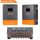 PowMr MPPT 60A Solar Charge Controller for 12/24/36/48V Battery Max 160VDC PV Panel Input With LCD Screen Can Parallel 12 Units