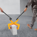 Pliers Stone Gripper 280kg/325kg Offsetting Pliers Brick w/End Rings for Lifting Transportation Wood Stone