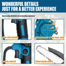 Cordless Chainsaw for Makita 18V Battery 6 inch Mini Portable Chainsaw 3000RPM for Tree/Branch/Wood Cutting