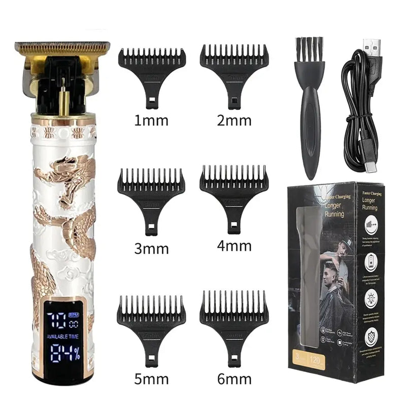 T9 USB Electric Hair Clipper For Men Hair Cutting Machine Rechargeable Man Shaver Trimmer Barber Technical Beard Trimmer