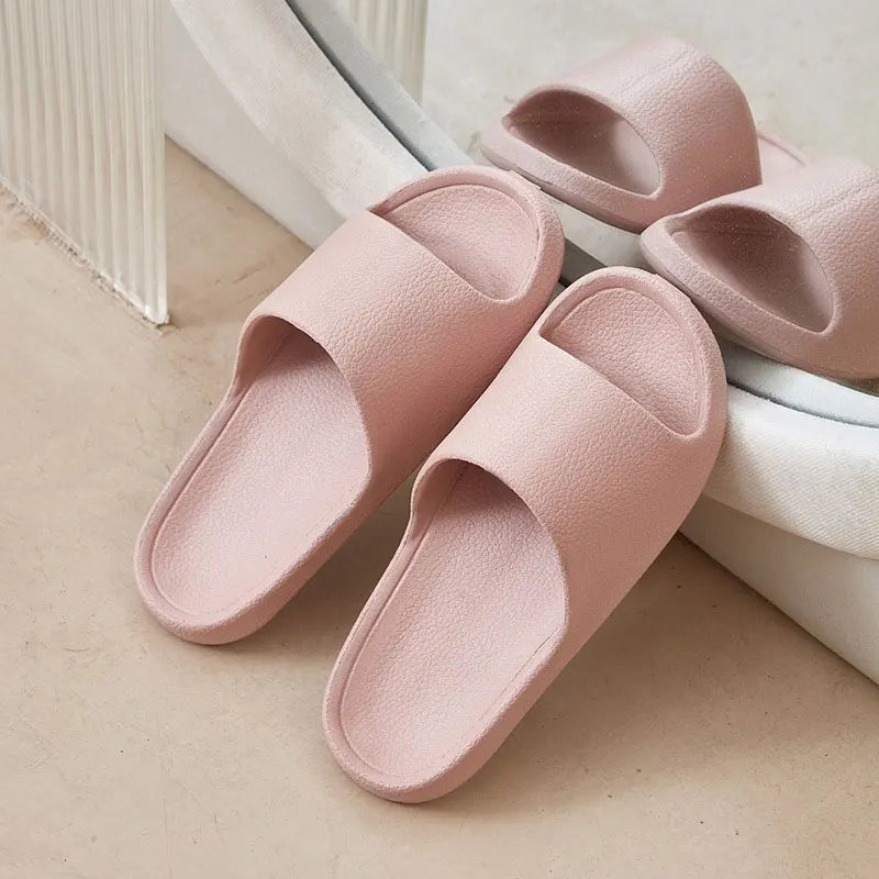 Hot Men Women Lightweight EVA Soft Bottom Slippers Indoor House Slides Summer Flat Sandals Outdoor Beach Shoes Man Flip Flops