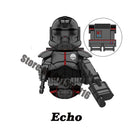 ARC Clone Troopers Building Blocks LUKE Skywalker Mandalorians Boba Fett Palpatine Yoda R2D2 Bricks Action Figures Toys