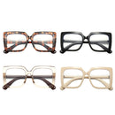 High-definition Anti Blue Light Glasses for Women Men Trendy Big Frame Office Computer Goggles Fashion Blue Ray Blocking Eyewear