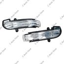 For Mercedes-Benz C-Class W203 C230 C240 C32 2004 2005 2006 2007 4Door Car LED Mirror Turn Signal Light 2038201521 2038201621