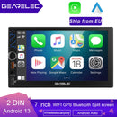 7 Inch Car Radio 2 Din Android 13 Carplay Android Auto Universal Car Multimedia Player Autoradio HD Touch Screen FM Bluetooth