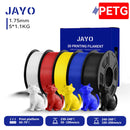 JAYO 5 Rolls 3D PETG / High Speed Matte PETG 3D Filament 1.75mm 30mm/s - 600mm/s Print Range PETG 3D Printer Filament for 3D