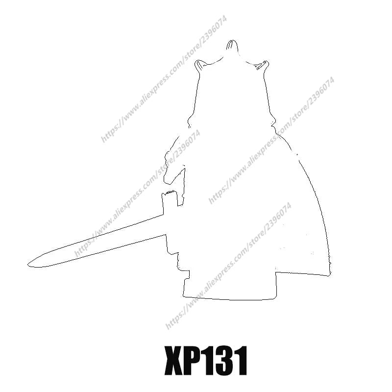 Series-104 Medieval Movie Knights Figure Building Blocks toys XP103 XP104 XP105 XP106 XP107 XP108 XP109 XP110 XP131 XP132
