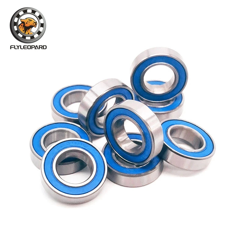 6800RS Bearing 2PCS 10x19x5 mm ABEC-7 Hobby Electric RC Car Truck 6800 RS 2RS Ball Bearings 6800-2RS Blue Sealed