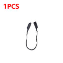 1-10PCS Fishing Rod Protection Sleeves Luya Bundle Rod Belt Adjustable Fishing Rod Sleeves Cover Strap Rod Organizer Fish Tool