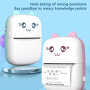 Mini Printer Paper Non-adhesive Thermal Paper 57mm Label Sticker Pocket Printer Kids Instant Photo Inkless Printing Rolls Paper
