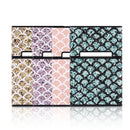 Luxury Bling Cigarette Box Holder for Woman Men Leather Cigarette Case Smoking Accessories Button Design