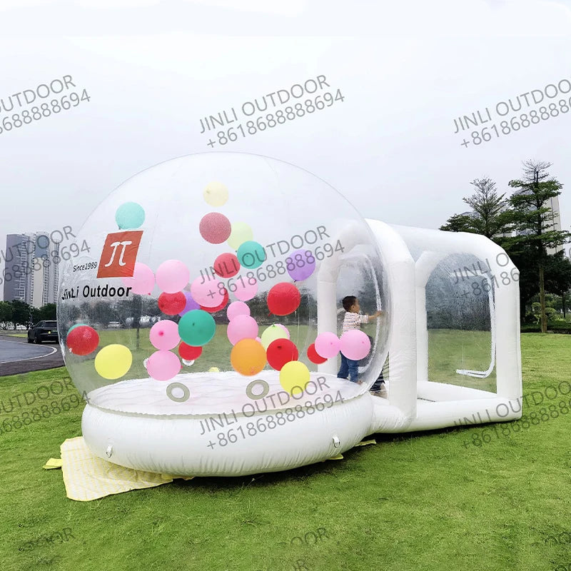 Inflatable Trampoline Bubble House For Children's Party Rental Trampoline Bubble House Commercial Bubble House PVC Free Shipping