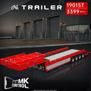 Mould King 19015T Technical Car Building Block APP& RC Remote Control Trailer Model Set Assembly Truck Brick Kids Christmas Gift