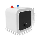 6/8L Water Heater, 1500W Water Heater, Electric Mini Tank Water Heater, Bathroom Kitchen Instant Electric Water Heater