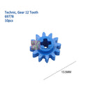 MOC Techncial Gear Tooth Parts Differential Housing 65413 65414 69761 69762 Kit Building Blocks Car Brick with Clutchs Toys