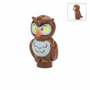 Poultry City Animals Figures Classic Building Block Deer Owl Goat Tiger Zoo Farm Accessories DIY Brick Children Kids Toy Gifts