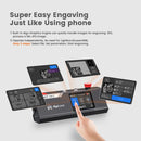 Algolaser Powerful Woodworking Laser Cutter Engraver Table 40*43cm Metal/Wood/Acrylic/Glass CNC Laser Cutting Engraving Machine