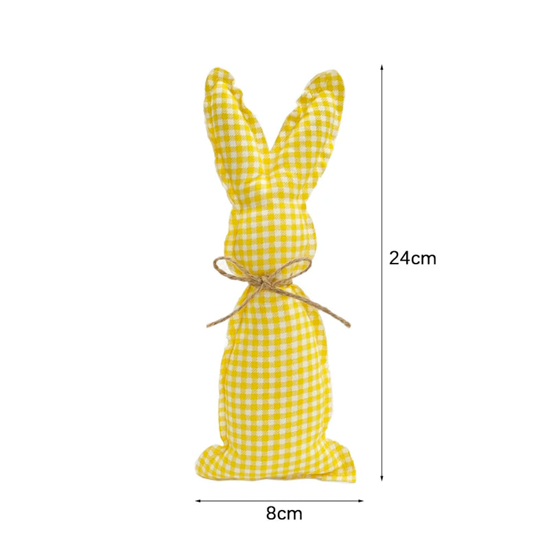 1pc Easter Rabbit Doll Toys Bunny Cloth carrot Cute for Easter Home Party Decoration Supplies Kid Gift Favor Doll Ornament 2024