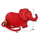 Fashion Female Crossbody Messenger Bags Funny Elephant Shape Shoulder Bag Designer Casual Purse Ladies Wristlet Handbags 2024