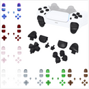 eXtremeRate D-pad R1 L1 R2 L2 Triggers Share Options Face Buttons, Full Set Buttons Compatible with ps5 Controller BDM-010 & 020