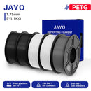 JAYO 5 Rolls 3D PETG / High Speed Matte PETG 3D Filament 1.75mm 30mm/s - 600mm/s Print Range PETG 3D Printer Filament for 3D