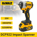 DEWALT DCF922 Wireless Impact Wrench Rechargeable High Torque 406Nm(Reverse) 1/2" 2500 PRM Universal 20V Battery Power Tool