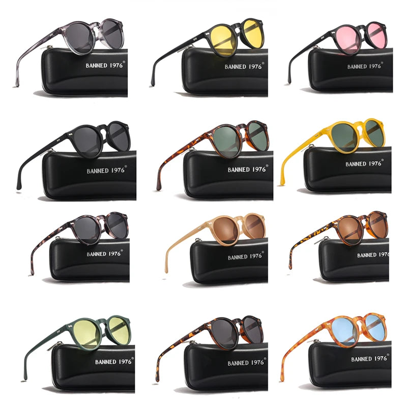 New Fashion Polarized Sunglasses Women Vintage Luxury Brand Design Glasses Mirror Classic Oculos De Sol Feminino Men Eyewear