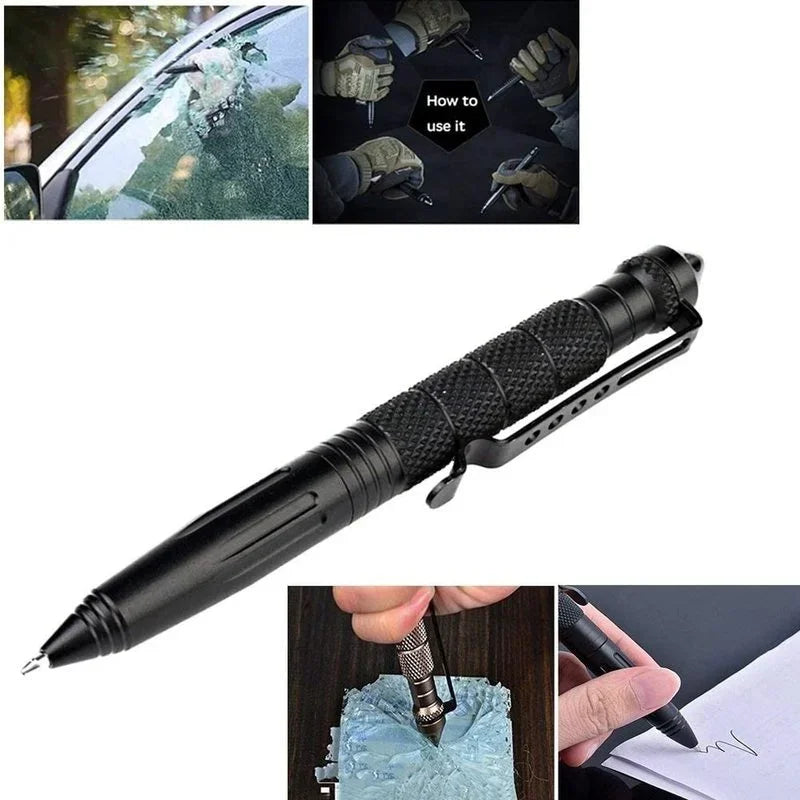 Multifunctional Mini Pocket Anti-skid Signature Outdoor defensa personal Pen Outdoor Sports Camping Self-defense Supplies