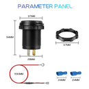 5V 3.1A 12V Dual USB C Car Charger Fast Charging USB PD QC3.0 Fast Charger For iPhone Samsung Xiaomi Car Phone Charger Adapter