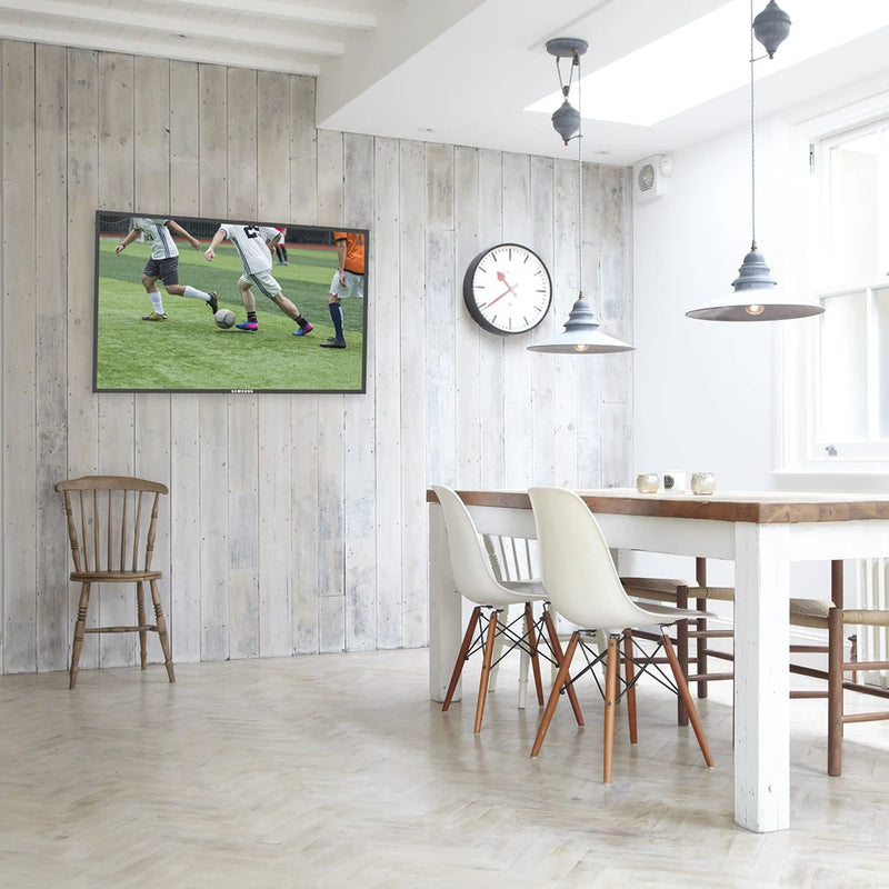 Long Arm TV Wall Mount Bracket Corner Full Motion Tilt Swivel for 26-55 Inch LCD LED 4K Flat TV Large Capacity 66 LBS